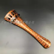 Cello part,high quality 4/4 cello snakewood tailpiece with 4 fine tuner