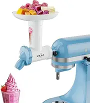 Dairy-Free Ice Cream Maker Attachment for KitchenAid Stand Mixer, Natural Frozen Dessert and Yogurt Maker, Gelato Sorbet Maker, Frozen Fruit Ice Cream Maker, Dishwasher Safe