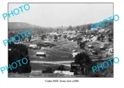 OLD 6 x 4 PHOTO CADIA NSW VIEW OF TOWNSHIP c1900