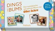 Dings und Bums: Das nostalgische Jahrzehnte-Memo der 60er-Jahre | Memo-Spiel mit 40 Karten in Einer hochwertigen Box