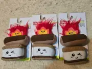 3 New Boots & Barkley 2 pack Catnip Pounce S'more & Fire Cat Toys