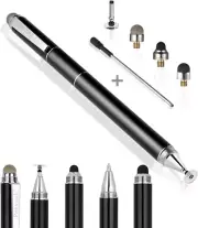 Penyeah Stylus Pen, 4 in 1 Disc Stylus Pens for Touch Screens, 4 Replacement Tip