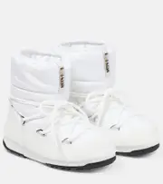 [Moon Boot] Moon Boot Icon Low snow boots UK 4 white