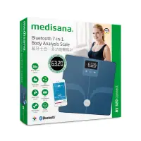 在飛比找蝦皮購物優惠-medisana BS320 藍牙七合一多功能體脂計 全新 