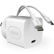 [EFPW35U934WHI] 35W Wall Charger - With 1.2M Type-C Braided Type-C Cable - White