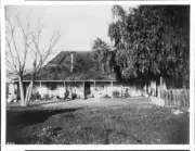 An Old Adobe House Riviera Or Reviere? Adobe West Of Jefferson And - Old Photo