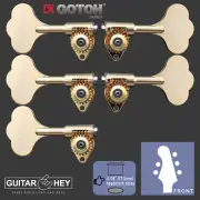NEW Gotoh GBU510C-12 Bass 5-String L2+R3 11/16" Tuners Clover Key 2x3 - GOLD