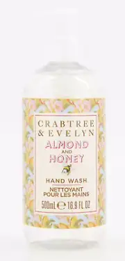 CRABTREE & EVELYN Almond & Honey Hand Wash 500ml rrp £26