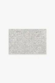 60' x 90' | Machine Washable Runner Rug | Kid & Pet Friendly | Indoor Rug | Thalia Black Rug | Ruggable