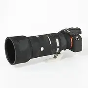 CHASING BIRDS Camouflage Waterproof Lens Coat for Sony FE 70-200mm F2.8 GM OSS II Rainproof Lens Protective Cover (Shadow Black, with 1.4X TC (SEL14TC))