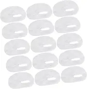 IWOWHERO 50 Sheets Dry Eye Mask Eye Mask for Sleeping Eye Patches Under Eye Mask Sleep Mask Eye Care Mask Women Eye Mask Moisturizing Eye Film Patches Eye Masks White Non-woven Fabric