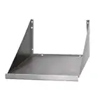 Microwave Oven Wall Shelf 24"x18" - Stainless Steel