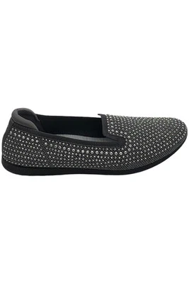 CLOUDSTEPPERS by Clarks Knit Loafers Carly Pewter