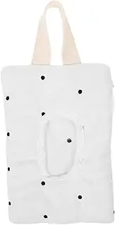 WATIIFUFU Hanging Wipes Dispenser Bag Portable Wipes Box Reusable Container with Cute Dot Pattern for Strollers Car Seats and
