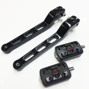 Gear Shift Foot Lever Peg for Tour Electra Glide FLTS Wing Skull Zombie BLACK