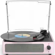 Record Players for Vinyls Turntable with Speakers Belt-Driven Turn Tables LP ...