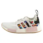 ADIDAS 耳環 鞋子 球鞋 休閒鞋 NMD R1 低筒 白色 粉紅色 25CM 日本直送 二手