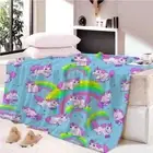 Body Choreography Light 3D Warm Plush Fleece Blanket Picnic Sofa Couch