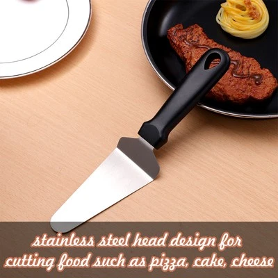 Pie Server Cake Pizza Grill Spatula Baking Cutter Wedding Party Serving Black