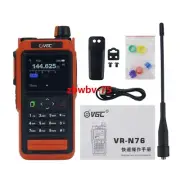 Orange VR-N76 Portable Handheld Walkie Talkie UV IP67 Waterproof Bluetooth GPS @