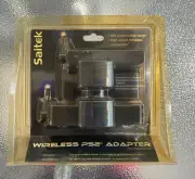 Saitek Wireless PS2 Controller Adapter New Old Stock Cracked Plastic See Read