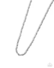 Paparazzi Simple Showroom Silver Necklace NWT