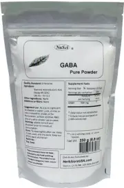 NuSci 100% Pure GABA Powder (8.8oz) lose fat energy relax mood sleep