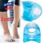2Pcs Separator Hallux Corrector Soft Bunion Valgus Gel Pain Toe Spacers Relief