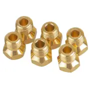 6xBurner Natural Gas Hob LPG Conversion Kit Jets Nozzle Thread Injectors Set sn