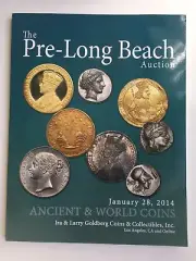 IRA L GOLDBERG AUCTION CATALOG PRE-LONG BEACH ANCIENT WORLD COINS JAN 2014 CA