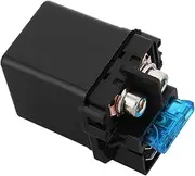 Motorcycle Accessories Starting Solenoid for Chinese Quad ATV Starter Relay Solenoid Winch Relay Contactor ATV Winch Switch Electrical Starter Scooter Parts Plastic Black