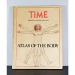 ➤絕版稀有 近全新 外文書 ➤ TIME  ATLAS OF THE BODY  人體圖