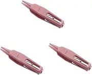 Totority 3pcs Baby Snot Remover Tweezers Nose Cleaning Clip for Infants Toddlers Anti-slip Handle Led Light Nose Cleaner