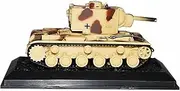Simulation Armored Vehicle Model 1:72 Alloy WWII German Army KV-2 Heavy Artillery Tank Model