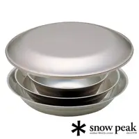 在飛比找momo購物網優惠-【Snow Peak】SP不鏽鋼餐盤組 1人四件組 TW-0