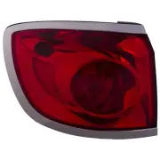 Tail Light Brake Lamp For 08-12 Buick Enclave Driver Side Chrome Housing Plastic