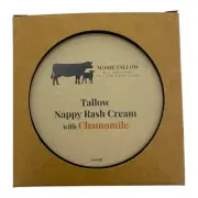 Natural Tallow Nappy Rash Cream with Chamomile Rashes Eczema Healing Sores 100ml