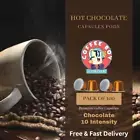 Hot Chocolate Capsules Pods - Nespresso Compatible - 100 Pack, Premium Belgium