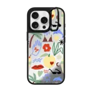 iPhone 16 Pro Mirror Ring Stand Case MagSafe Compatible Out Of Office