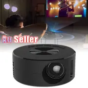 Mini Projector LED HD 1080P Home Cinema Portable Home Movie Projector AU
