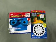 Vintage Blue Tyco View-Master 3D Viewer With Lion King Slides!