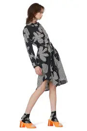 Petal Pusher Shirt Dress
