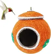 Bird House Handwoven Anti-bite Bird Nest House Bed Breeding Nesting House for Bird Parrot Budgie Parakeet Lovebird Canary Finch