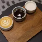 Wood Serving Tray Tea Drink Rectangle Dessert Plate for Counter Wedding