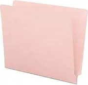 Smead 25610 Coloured File Folders Straight Cut Reinforced End Tab Letter Pink 100/Box