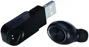 Cleanskin Mini Bluetooth Earphone with USB Cable-Black