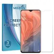 [3 Pack] OPPO Find X2 Lite Anti-Glare Matte Screen Protector Film by MEZON – Case Friendly, Shock Absorption (Find X2 Lite, Matte)