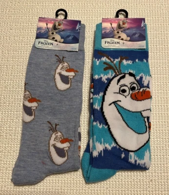 NEW ~ DISNEY ~ FROZEN "OLAF" ~ SOCKS ~ SHOE SIZE 6-12 ~ 1 or ALL ~ 1+ SHIP