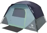 Camping Tents 2/4/6 Person Waterproof Quick Easy Setup Folding Outdoor Backpa...
