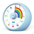 60 Minute Visual Timer for Kids, Countdown Timer for Classroom & Kitchen, Desk T